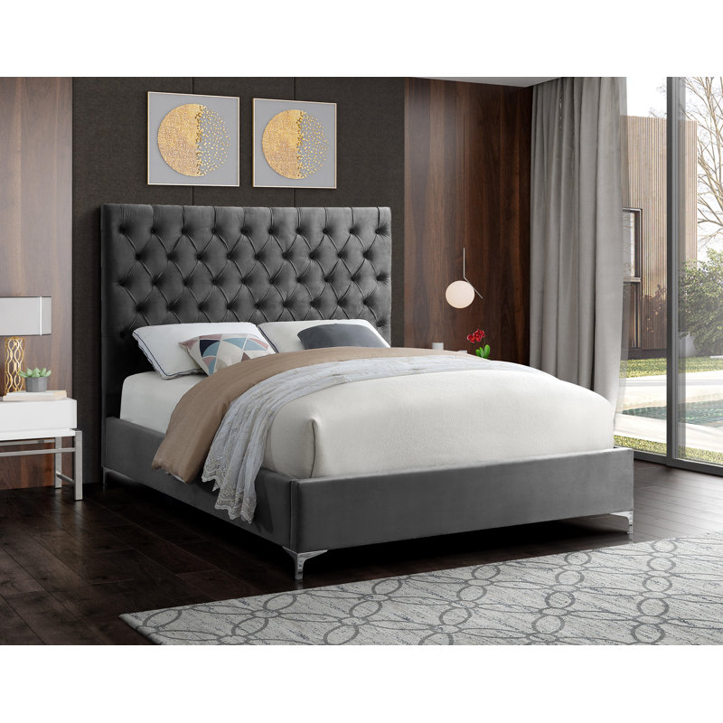 Mercer41 Dermott Upholstered Platform Bed & Reviews Wayfair
